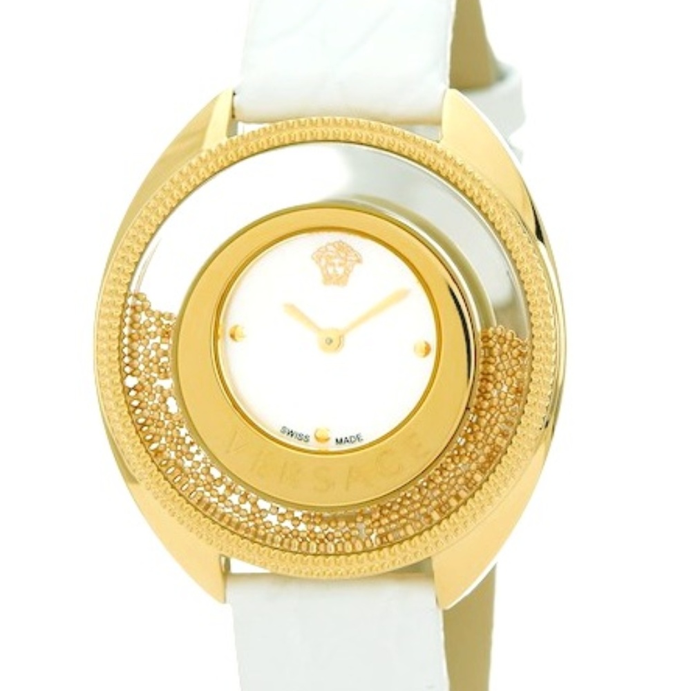 Versace Women's Small Destiny Spirit Croc Embossed